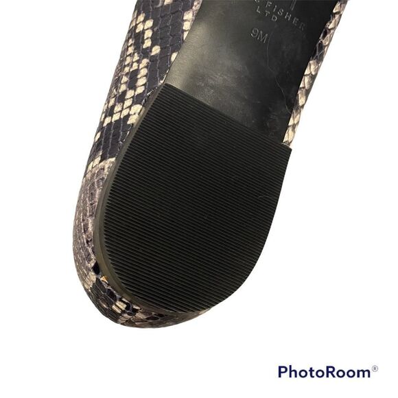 Marc Fisher leather snakeskin pattern loafers - Picture 8 of 9